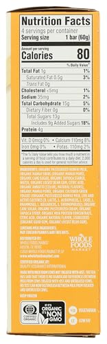 Whole Foods Market 365 Greek Yogurt Bar, Mango, Organic, Perfect Snack for Health-Conscious Consumers, 10 Ounce
| Whole